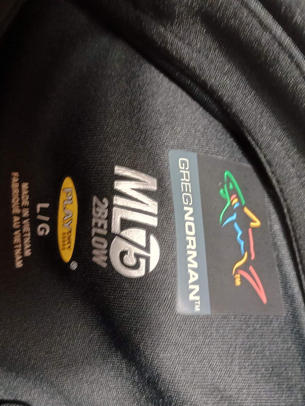 Greg Norman Men's Black Polo Shirt - Picture 5 of 5